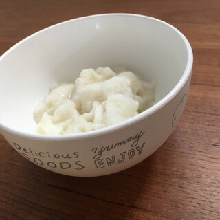 離乳食 中期 レンジで簡単！パン粥